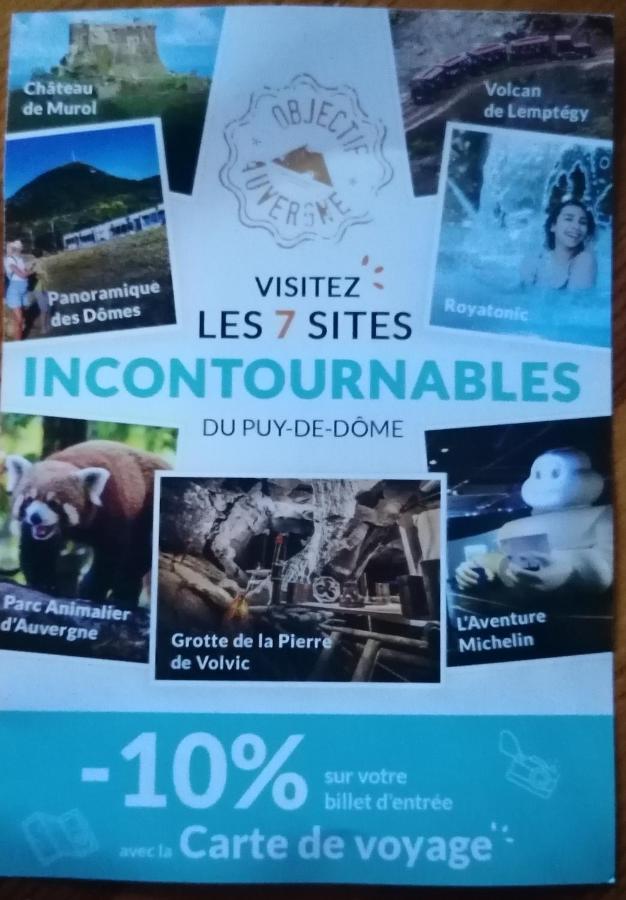 Tulipe, Appartement 5 Personnes, Entre Sancy Et Volcans D'Auvergne 오르시발 외부 사진